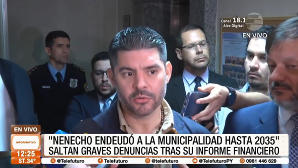 'Nenecho endeudó a la Municipalidad hasta el 2035''