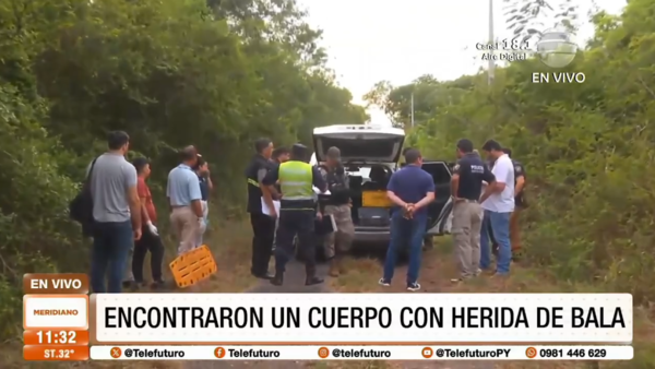 Hallan cadáver con herida de bala en Luque