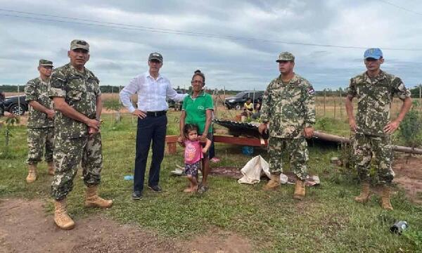 Ministro verifica reconstrucción de viviendas por militares en San José de los Arroyos – Prensa 5