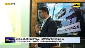 “La Municipalidad no es el Bailando”: parlamentarios critican sobreendeudamiento de Nenecho - ABC Noticias - ABC Color