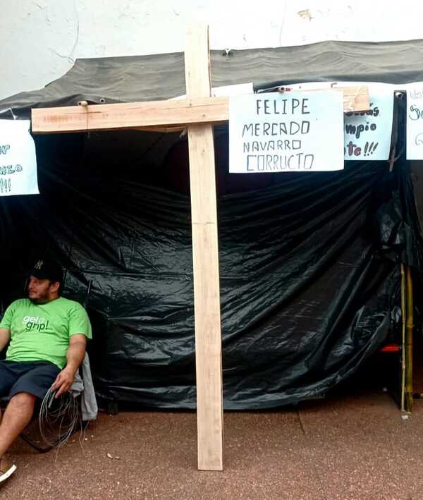 Choferes podrían crucificarse - San Lorenzo Hoy
