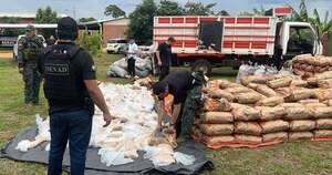 Diario HOY | Canindeyú: cae carga de marihuana camuflada en bolsas de carbón