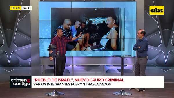 Video: trasladan a cabecillas del nuevo grupo criminal “Pueblo de Israel” al penal de Minga Guazú - Crimen y castigo - ABC Color