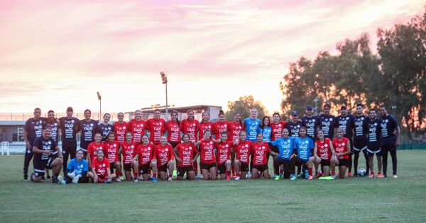 Preparadas para el primer amistoso internacional | Asociación Paraguaya de Fútbol