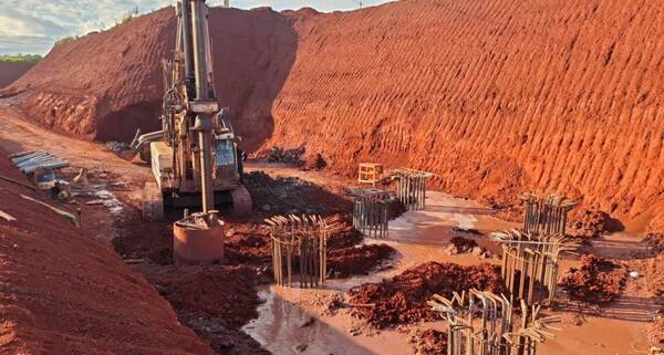 Avanza la construcción del primer trébol vial de Paraguay en el Corredor Metropolitano del Este