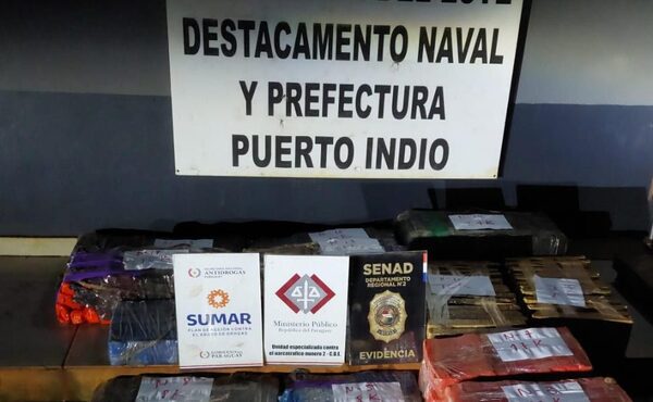 Incautaron cargamento de 231 kilos de marihuana en zona ribereña de Alto Paraná – Diario TNPRESS