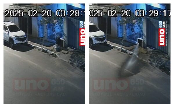 (Video) Denuncian robo masivo de tapas de medidores de agua en San Lorenzo