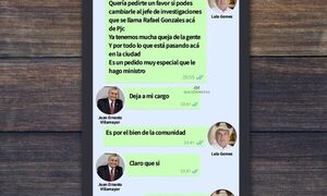 “Lalo” Gomes pedía cambios en la policía a Juan Ernesto Villamayor, exministro del Interior y ex jefe de Gabinete