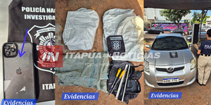 ALLANAMIENTOS E INCAUTACIONES EN PROSECUCIÓN A HURTO DE LOCAL EN ENCARNACIÓN