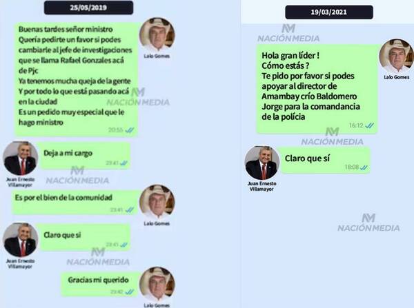 ¡Más chats!: así se encuadraban los ministros de “Marito” a los pedidos de “Lalo”