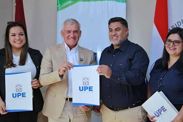 Comuna de Hernandarias firma convenio con la Universidad Privada del Este | DIARIO PRIMERA PLANA