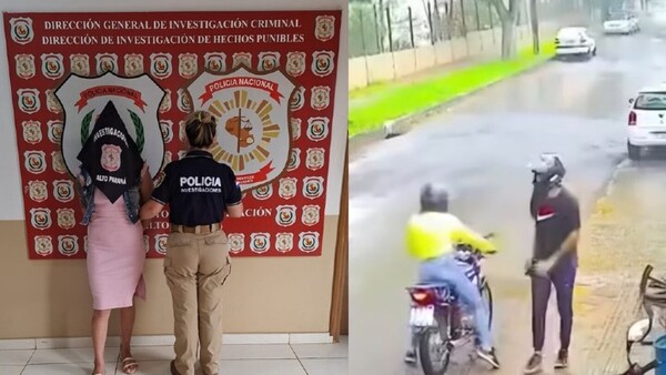 Detienen a motochorra que robó en Foz de Yguazú