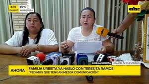 Familia Urbieta denuncia que los apartaron de búsqueda: fiscal amenazó con suspender procedimiento  - ABC Noticias - ABC Color