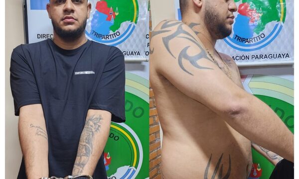 Capturan en CDE a miembro del PCC buscado por tráfico de drogas y armas