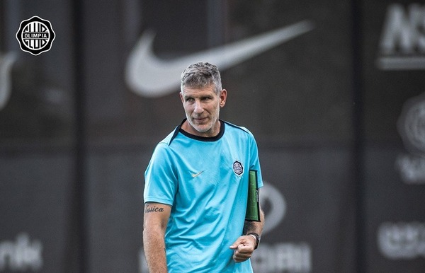 Olimpia: Martín Palermo analiza un sorpresivo cambio para el Clásico