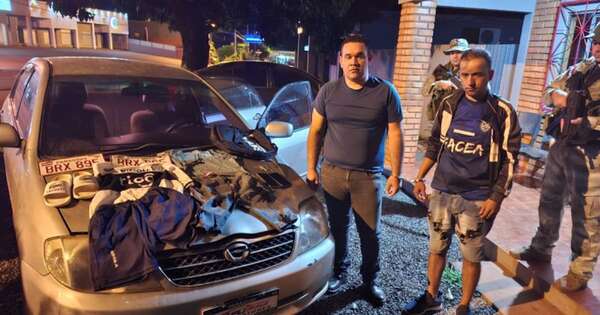 Diario HOY | Policía recupera vehículo hurtado y captura a dos presuntos ladrones