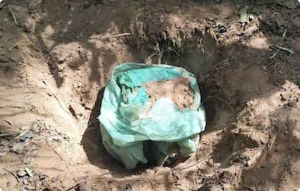 Durante la búsqueda de Félix Urbieta hallan caleta con documentos y municiones - trece