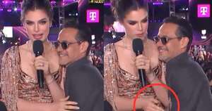 La Nación / ¡Marc Anthony compró un teleprónter para que Nadia Ferreira se luzca en TV!