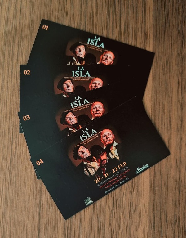 La obra teatral "La Isla" se presenta hoy y mañana - 1000 Noticias