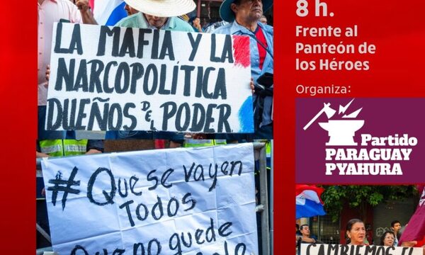 Paraguay Pyahura prepara parodia “La cumbre de la impunidad” y mitín de repudio