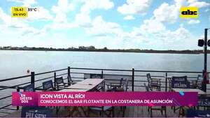 ¡Con vista al río!: conocemos el bar flotante en la Costanera de Asunción - Ensiestados - ABC Color
