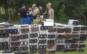 Desmantelan granja ilegal de criptomonedas en Caaguazú