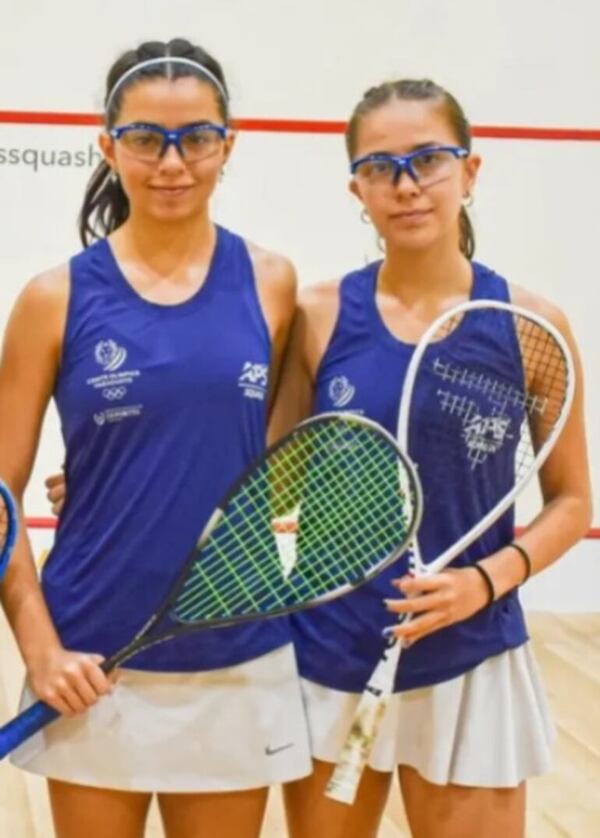 Sudamericano de Squash: Gatty y Krauch, binomio subcampeón - Polideportivo - ABC Color