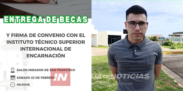 LA MUNICIPALIDAD DE CAMBYRETÁ ENTREGARÁ BECAS A ESTUDIANTES Y FIRMARÁ IMPORTANTE CONVENIO