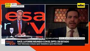 Raúl Latorre de visita en Estados Unidos: ¿sobre qué temas habló con el Departamento de Estado? - Mesa de Periodistas - ABC Color