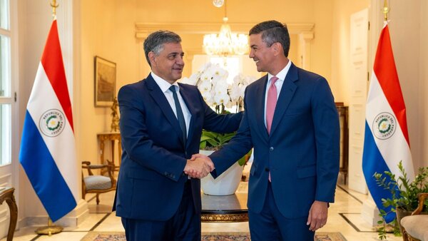 Peña conversó sobre "desarrollo conjunto" con el jefe de gobierno de Buenos Aires