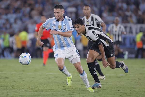 Racing, ventaja de 2-0 ante Botafogo en la Recopa Sudamericana - Fútbol Internacional - ABC Color