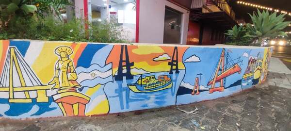 Murales en Encarnación: Historia y arte en tres esquinas