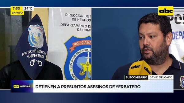 Video: Detuvieron a los presuntos asesinos de un yerbatero encontrado en Luque - ABC Noticias - ABC Color