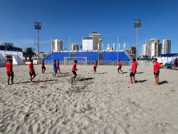 Inicia el sueño Copero en Fútbol Playa • PARAGUAY TV