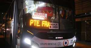 La Nación / “Búho” inició su recorrido nocturno y apunta a incluir otros itinerarios