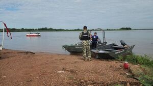 Continúan las labores de búsqueda del menor de 14 años desaparecido en el Río Paraguay