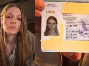 Hunter Schafer denuncia censura en su pasaporte