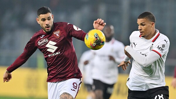 Gol en propia meta, penal fallado y otro desastre del Milan ante Torino