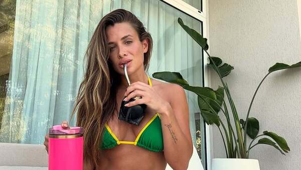 Cami Homs causa furor en las redes sociales tomando tereré