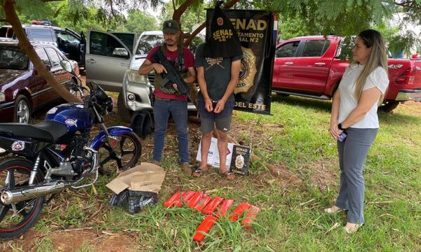 Interceptaron a delivery que entregaba paquetes de droga en Ciudad del Este – Diario TNPRESS