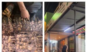(Video) Solidario gesto: repartió asadito por G. 200.000 a los no cenaron aun