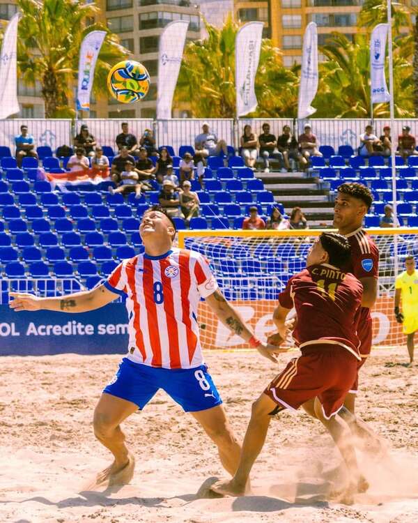 Conmebol de fútbol playa: Pynandi cae en el debut  - Polideportivo - ABC Color