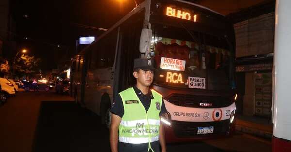 La Nación / “Búho” inició circuito nocturno y apunta a incluir otros itinerarios