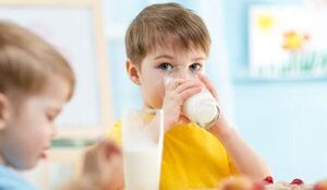 La importancia de la leche en la alimentación de los niños en edad escolar