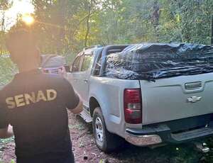 Interceptan convoy narco que sería de alias “Macho” a orillas del río Piratiy  - Policiales - ABC Color