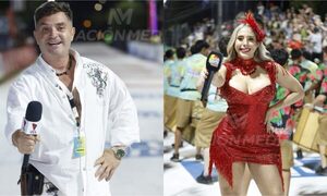 (GALERÍA) ¡Mañami quiénes sorprendieron como cronistas de TV en el carnaval gua’i!