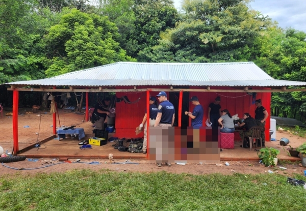 ALLANAMIENTO DEJA ABATIDOS A SUPUESTO LÍDER DEL CLAN DÍAZ Y A OTRO INTEGRANTE EN CAAZAPÁ