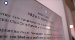 Versus / El reconocimiento especial de Cerro Porteño a Nelson Haedo Valdez