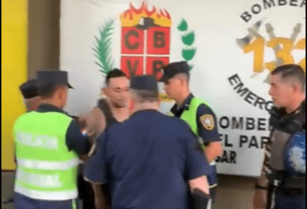 Aprehenden a hincha de Olimpia por posesión de arma de fuego mientras se dirigía al estadio