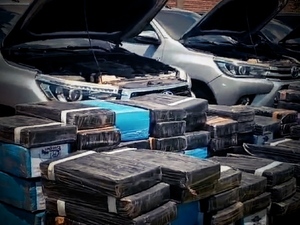 Golpe a la mafia: Incautan 14 toneladas de marihuana